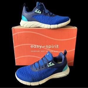Easy Spirit x Denise Austin Walking Shoes Athletic Women’s 8.5 Wide Blue